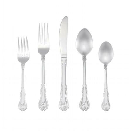 SOURCING SOLUTIONS RiverRidge Home Bouquet 46 Piece Monogrammed Flatware Set - Letter C 10-093